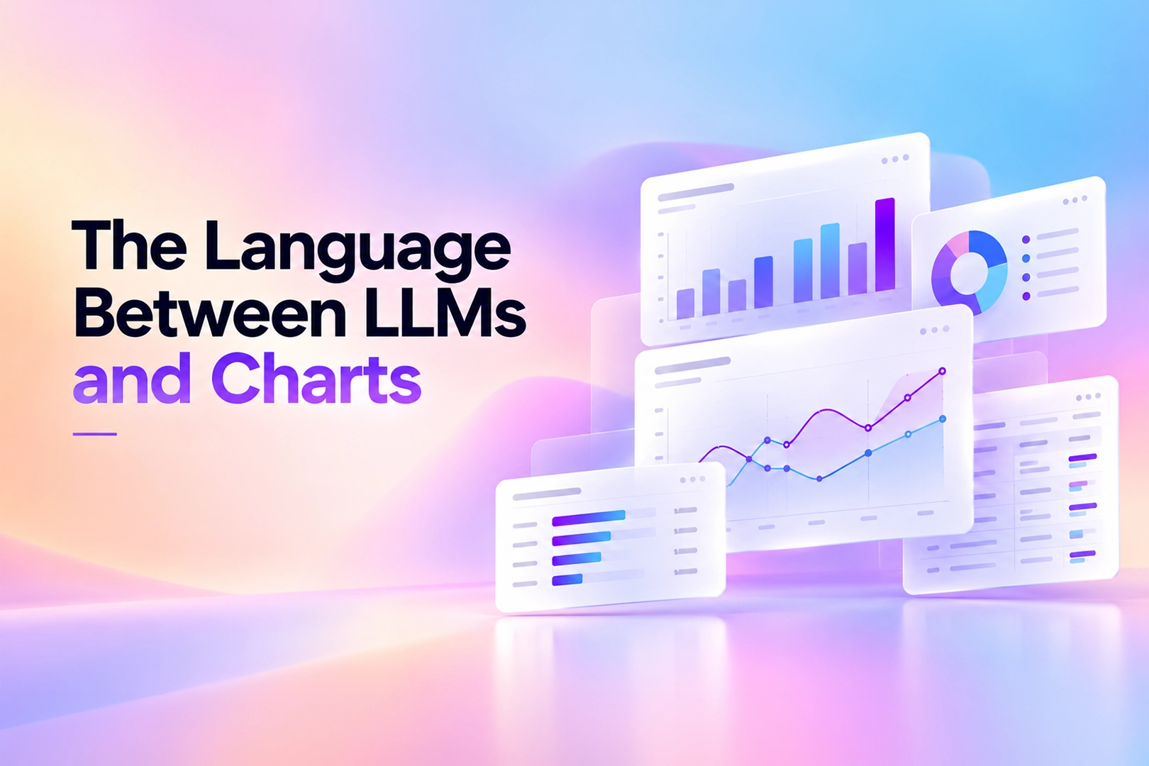The Language Between LLMs and Charts